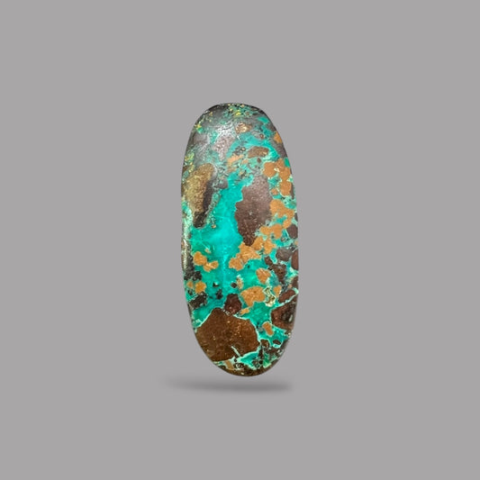 Turquoise Gemstone 28.78 Carats 33.3 x 14 x 8.2 mm in Oval