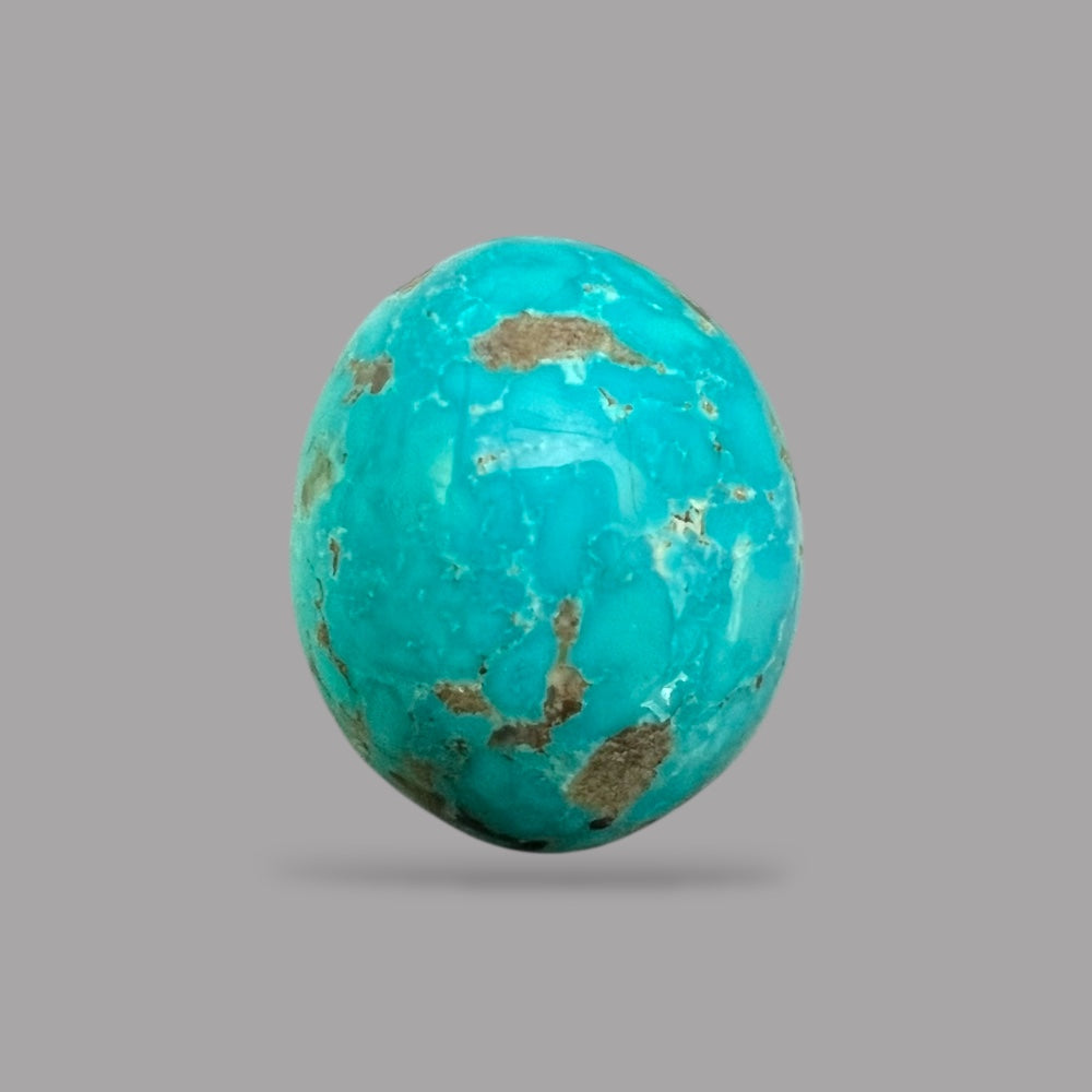 Turquoise Gemstone 29.11 Carats 20.8 x 17.3 x 12 mm in Oval