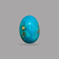 Turquoise Gemstone 6.49 Carats 14 x 10.4 x 5.9 mm in Oval