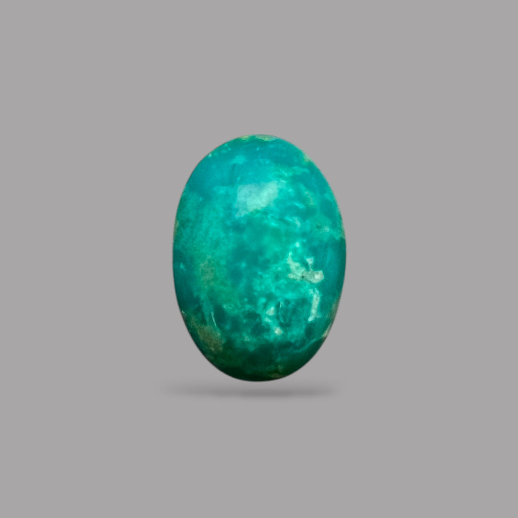 Turquoise Gemstone For Sale 5.33 Carats 14.7 x 10.2 x 5.1 mm in Oval