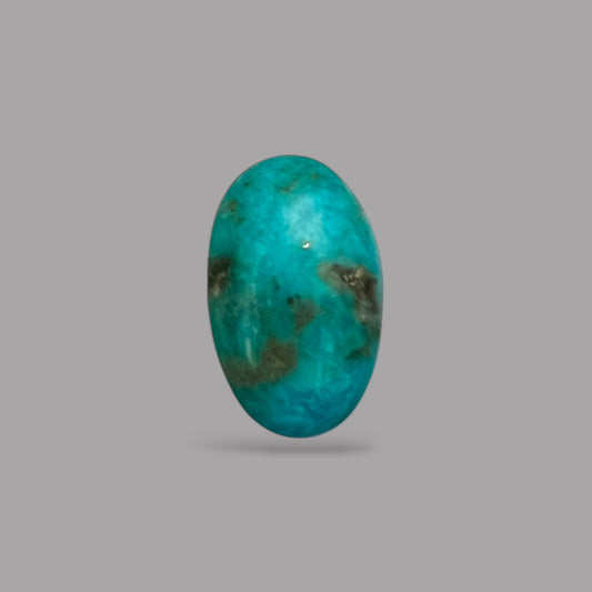 Turquoise Gemstone For Sale 7.10 Carats 16 x 10.1 x 6.5 mm in Oval