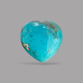 Turquoise Heart Cabochon 5.08 Carats 11.85 x 12 x 5.8 mm