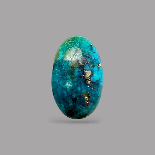 Turquoise Rough For Sale 3.41 Carats 13.3 x 8.3 x 4.3 mm in Oval