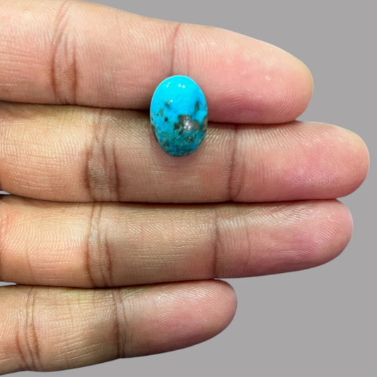 Turquoise Rough For Sale 5.33 Carats 15.2 x 10.7 x 4.9 mm in Oval 