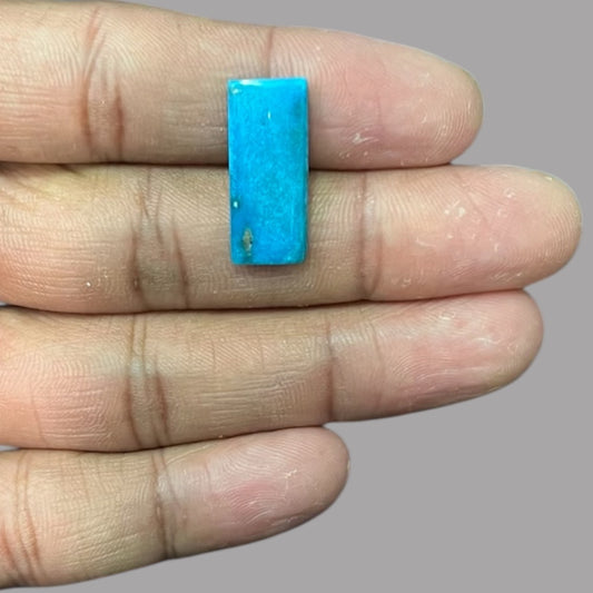 Turquoise Rough For Sale 6.17 Carats 22.5 x 9.5 x 2.8 mm in Rectangle