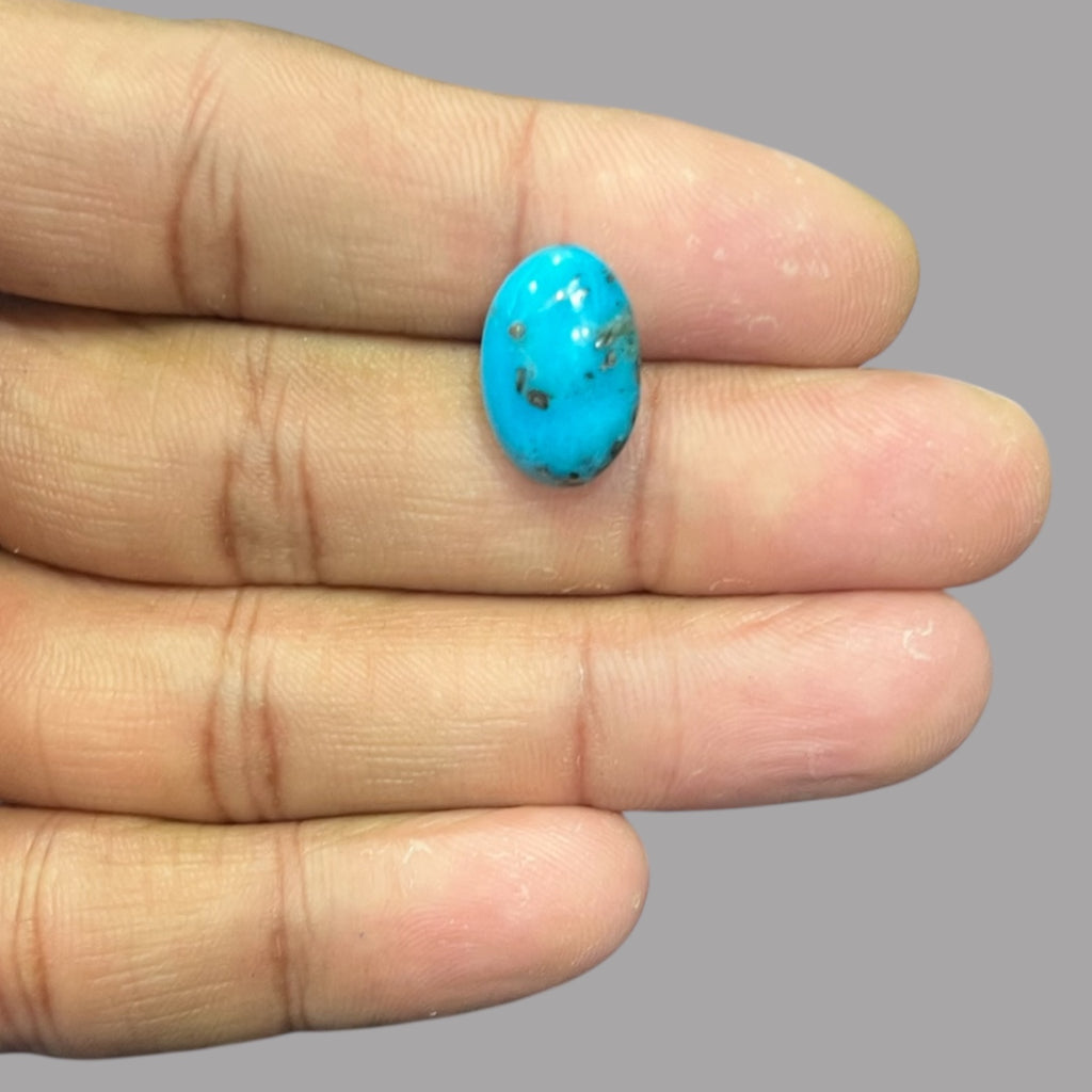 Turquoise Rough For Sale 7.06 Carats 15.7 x 10.4 x 5.8 mm in Oval 