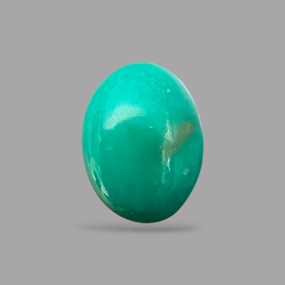 Turquoise Stone 14.31 Carats 18.2 x 13.8 x 10.2 mm in Oval