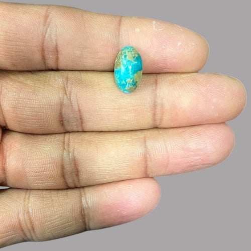 Turquoise Stone Buy 3.50 Carats 13.5 x 8.1 x 5 mm in Oval