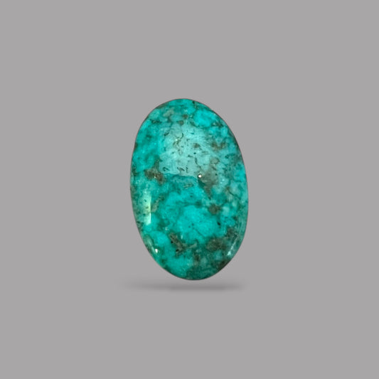 Turquoise Stone For Sale 5.47 Carats 16.5 x 10.5 x 4.8 mm in Oval