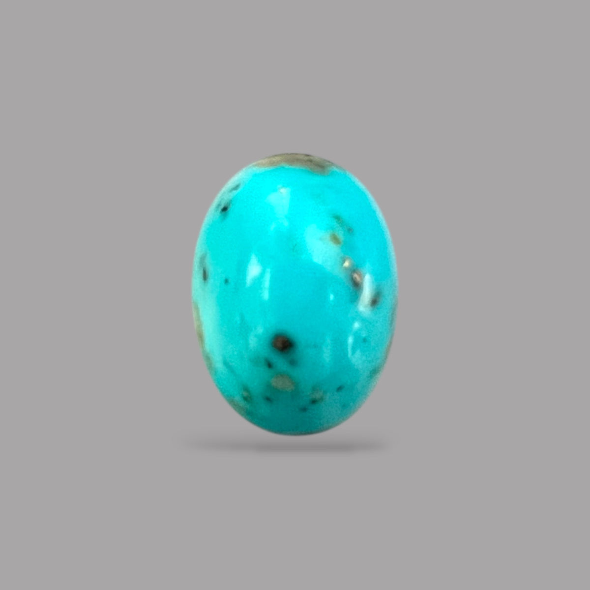  Turquoise Stone For Sale 9.06 Carats 14.9 x 10.9 x 8.4 mm in Oval