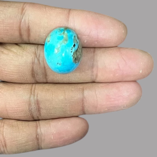 Turquoise Stone Online 34.44 Carats 21.7 x 17.4 x 13.9 mm in Oval