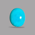 Arizona Turquoise Stone Oval Cabochon 11.01 Carats 18.1 x 13.7 x 8.4 mm