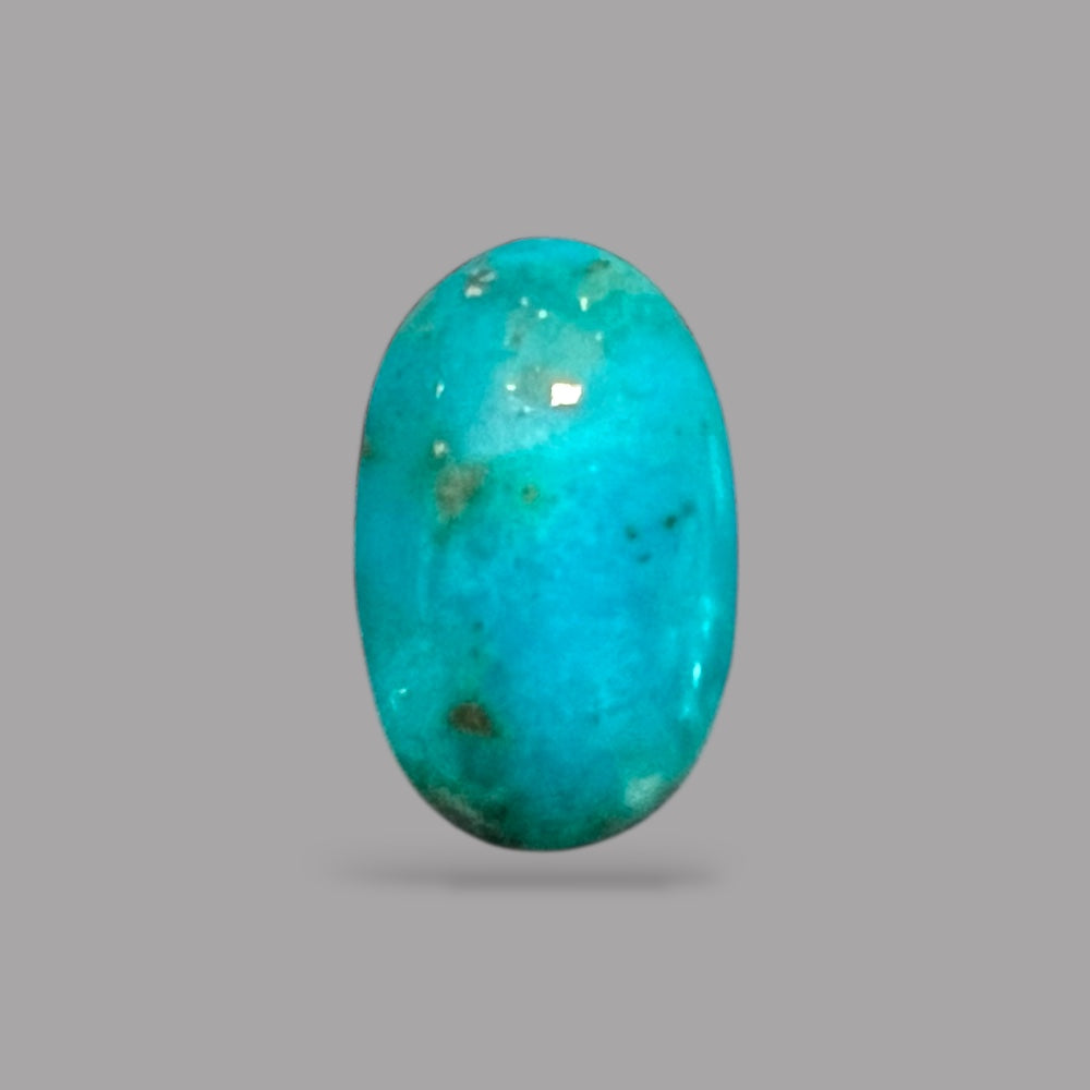 Turquoise Stones For Sale 1.71 Carats 11 x 6.8 x 3.2 mm in oval