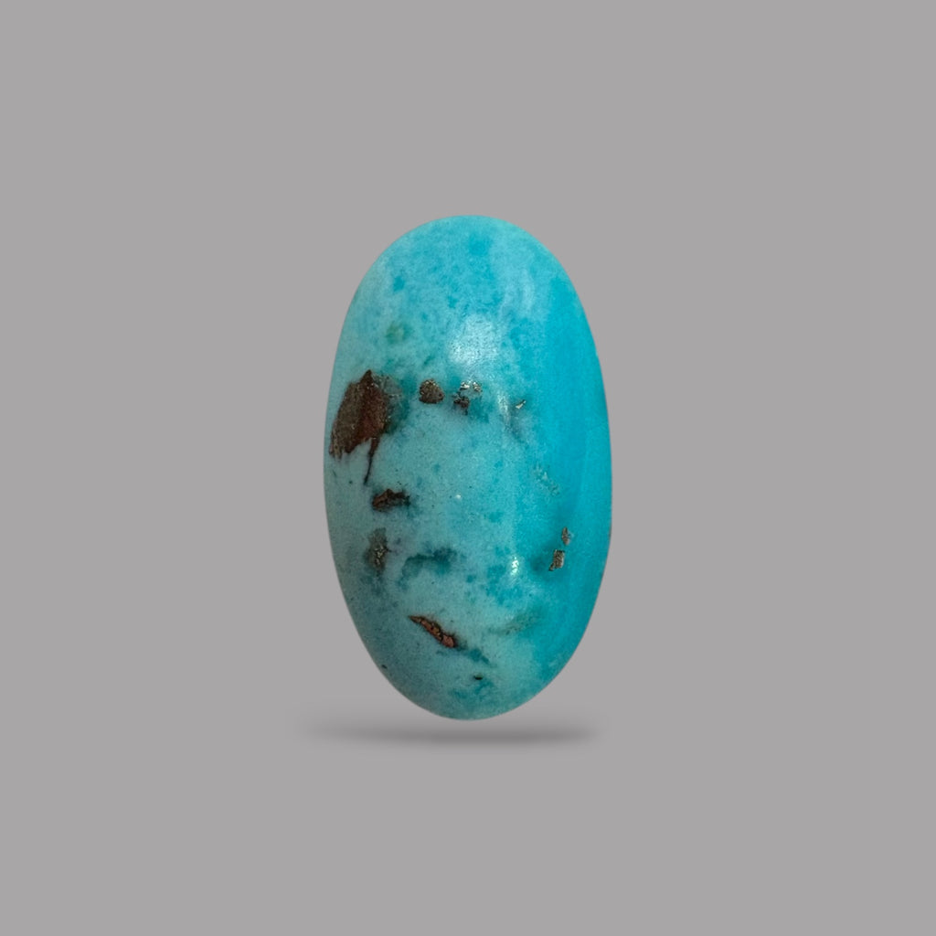 Turquoise Stones For Sale 2.82 Carats 12.9 x 7.2 x 4 mm in Oval