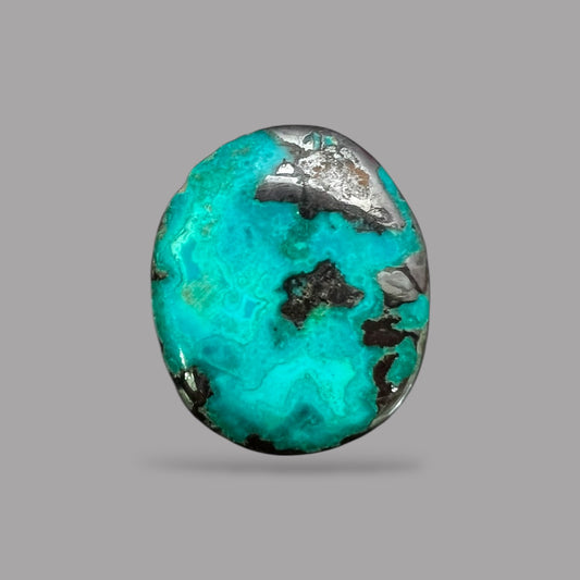 Turquoise Stones For Sale 33.14 Carats 24.1 x 20 x 8.2 mm in Oval