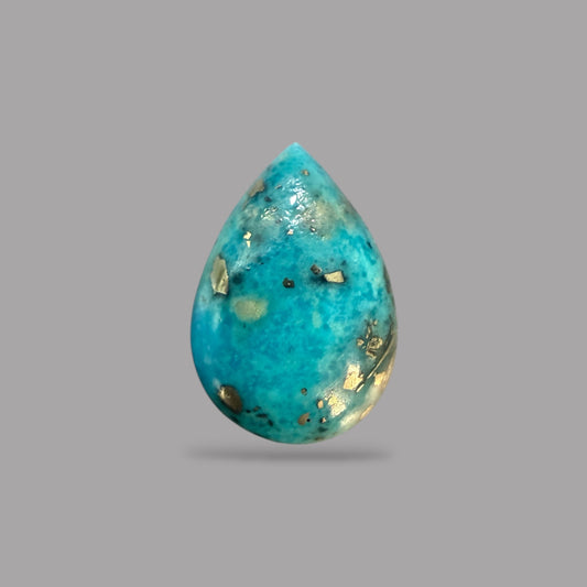 Turquoise (Feroza Stone) 3.81 Carats 14.45 x 10 x 3.90 mm