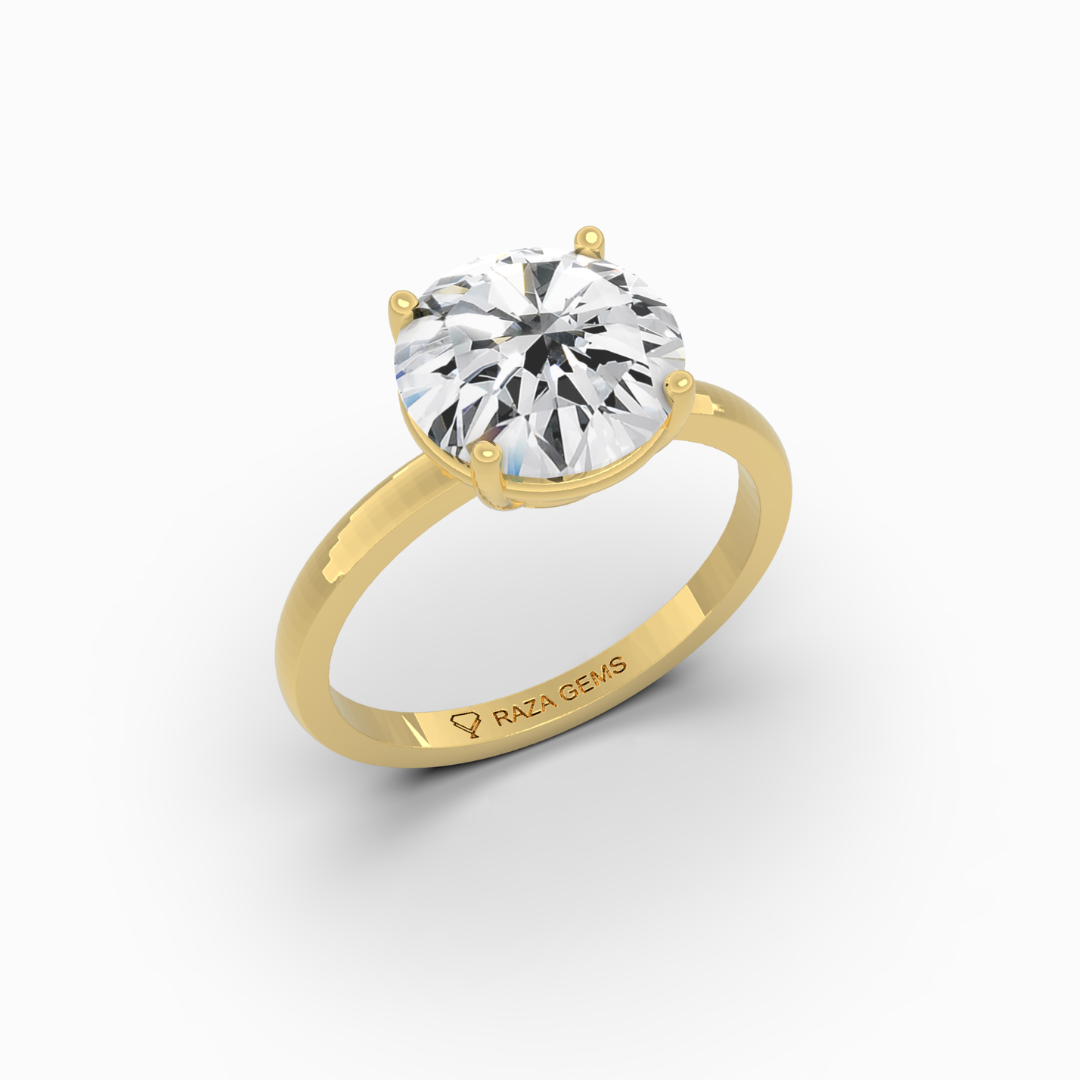 3 Carat Natural Diamond Ring - Ania
