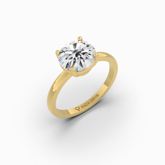 2 Carat Natural Diamond Ring - Alesya