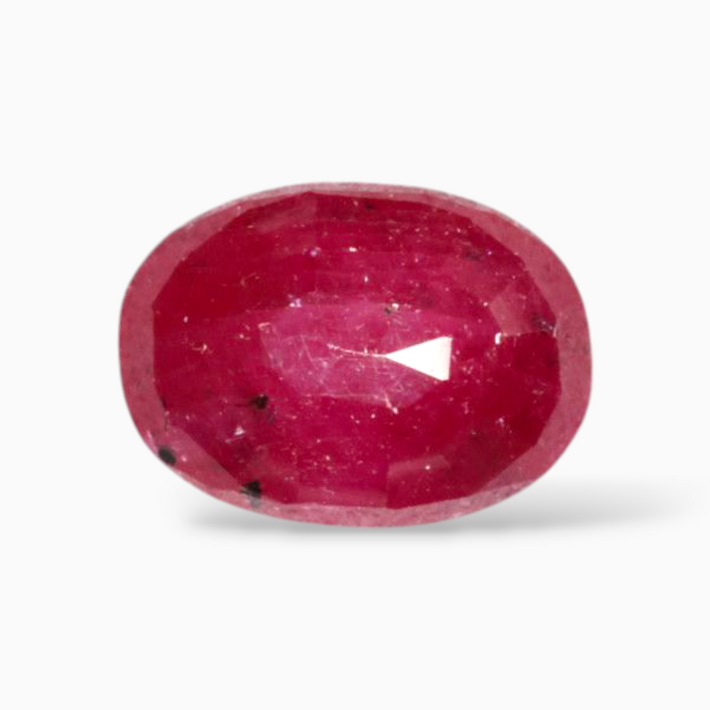 Natural Ruby Gemstone Oval 11.29 Carats 15.1x11 mm
