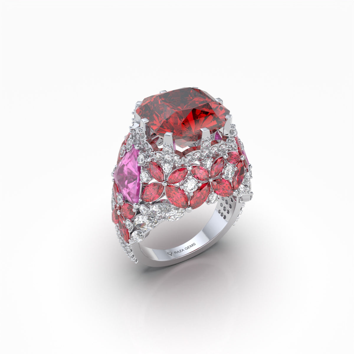 Natural Ruby Ring for Women - Arina