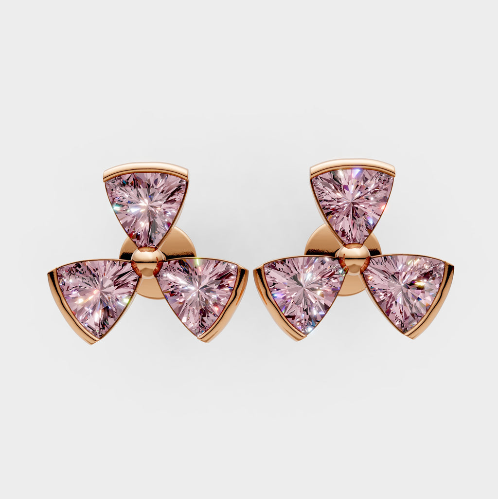 Natural Tourmaline Earrings for Women – Rabbia Design