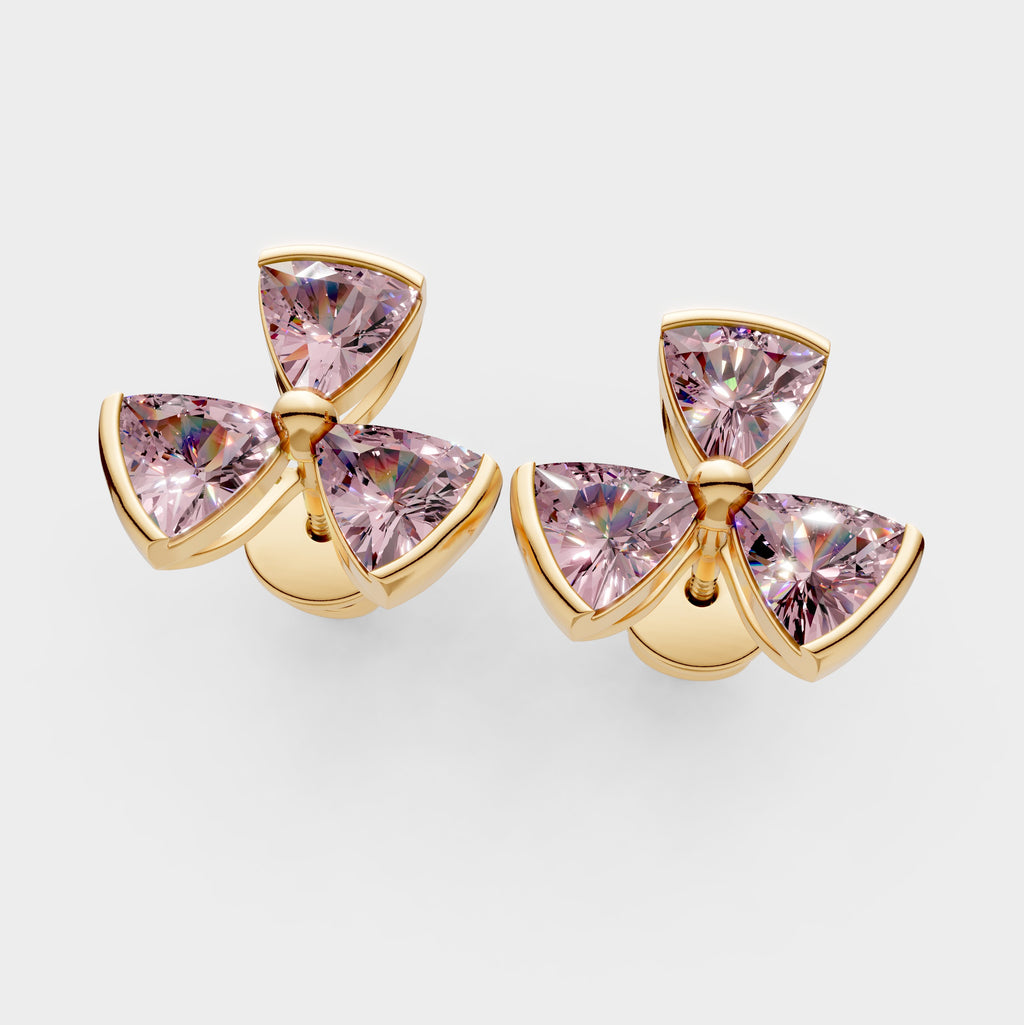 Natural Tourmaline Earrings for Women – Rabbia Design