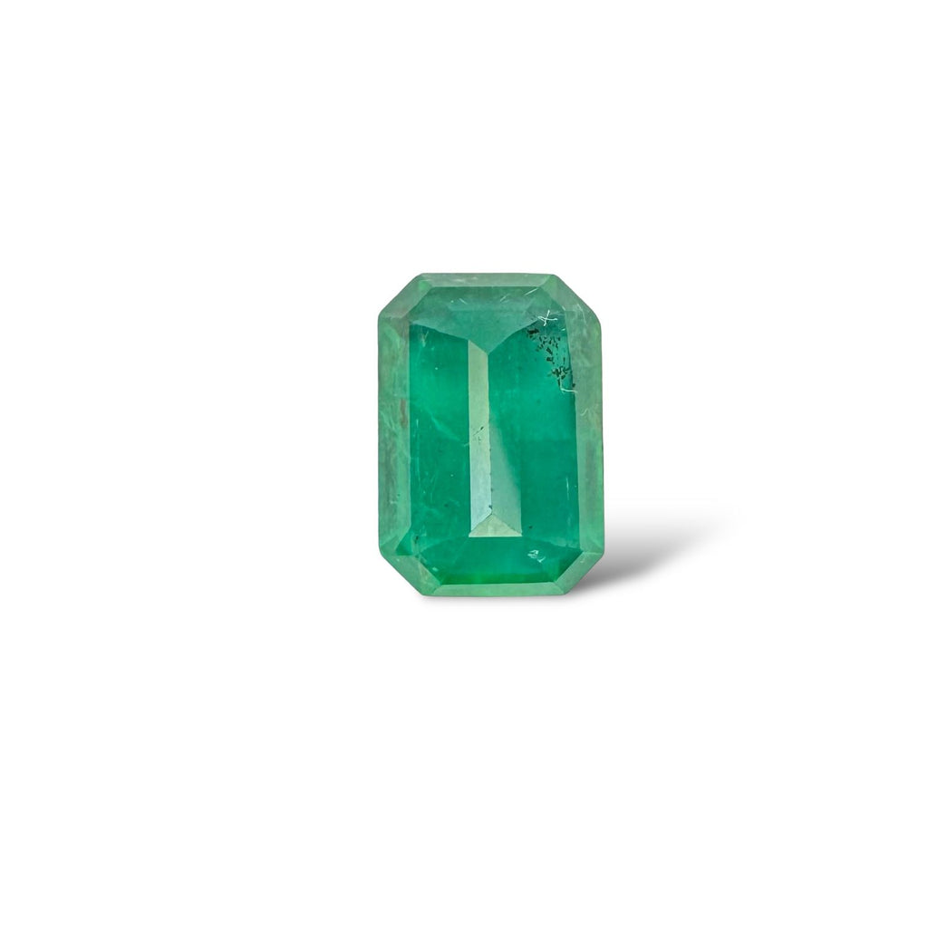 Natural Zambian Emerald Stone  2.49 Carat Emerald Cut 10.5x7.5mm