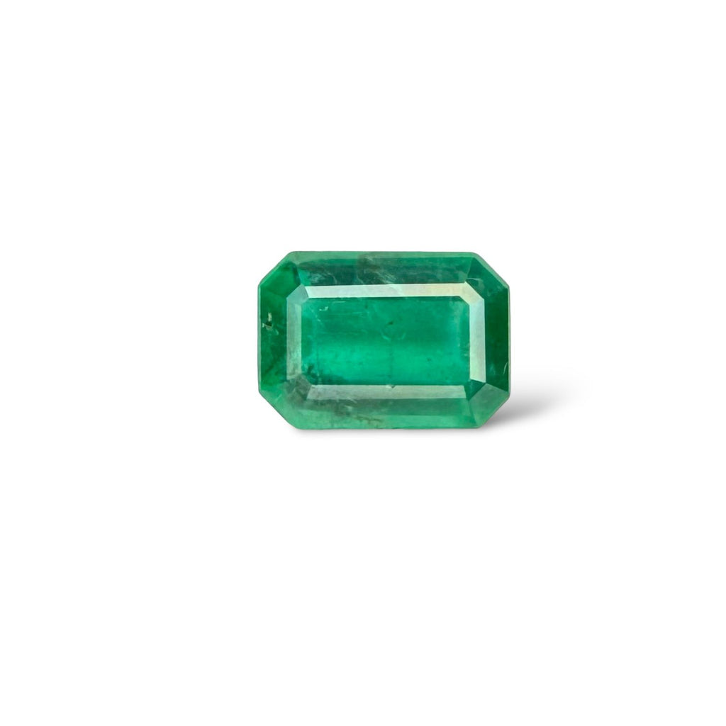 Natural Zambian Emerald Stone  2.49 Carat Emerald Cut 10.5x7.5mm