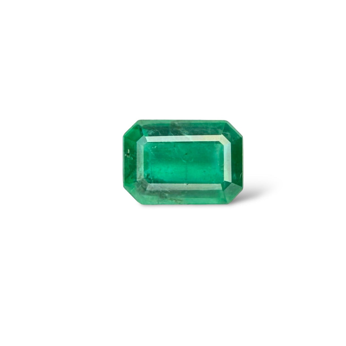 Natural Zambian Emerald Stone  2.49 Carat Emerald Cut 10.5x7.5mm