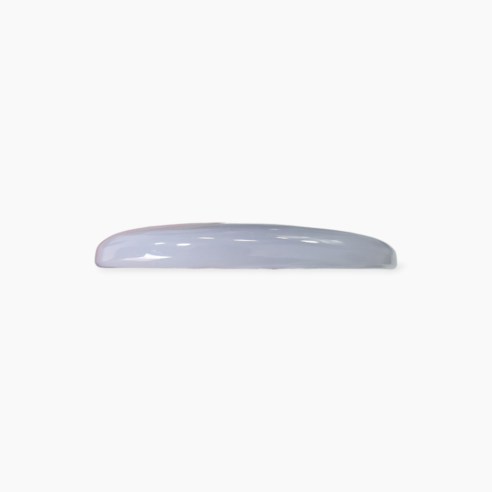 White Milky Chalcedony Stone in Oval Shape 175.29 Carats for Sale