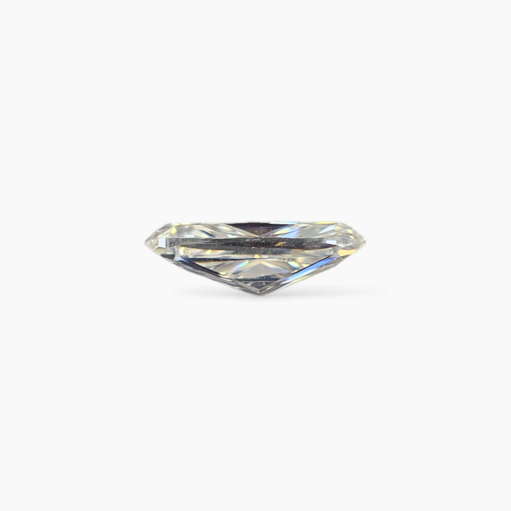White Moissanite Diamond in Cushion Cut 3.08 Carats Weight for Sale