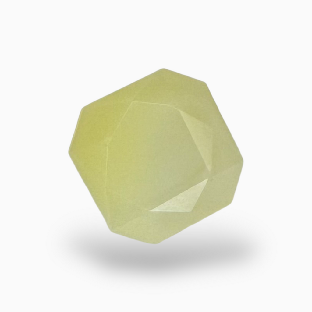 Natural White Color Ethiopian Opal Stone 1.8 Carats Asscher Cut Shape 9mm