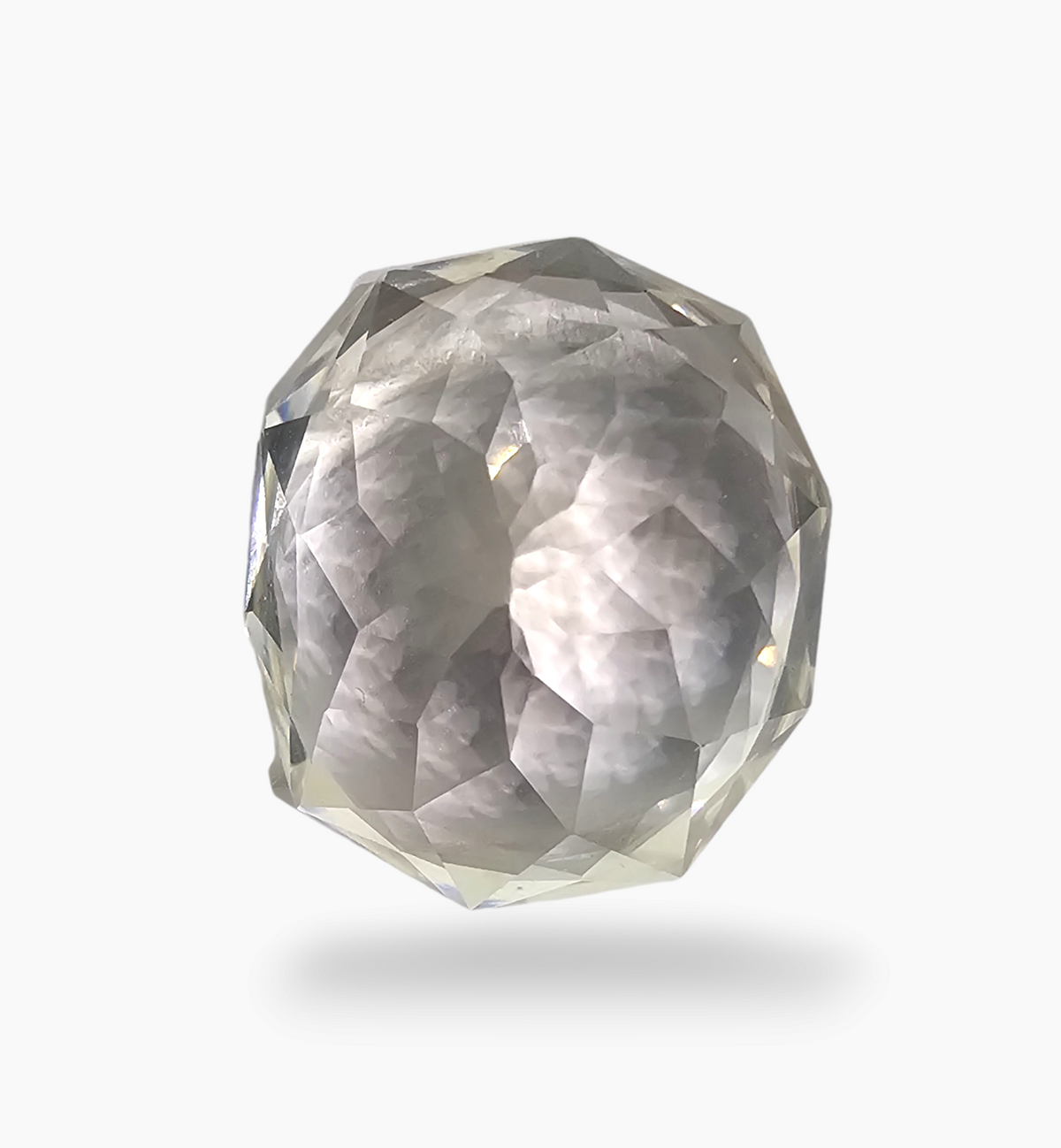 Natural White Topaz Stone 53.58 Carats Fancy Cut Shape Size 20X15mm