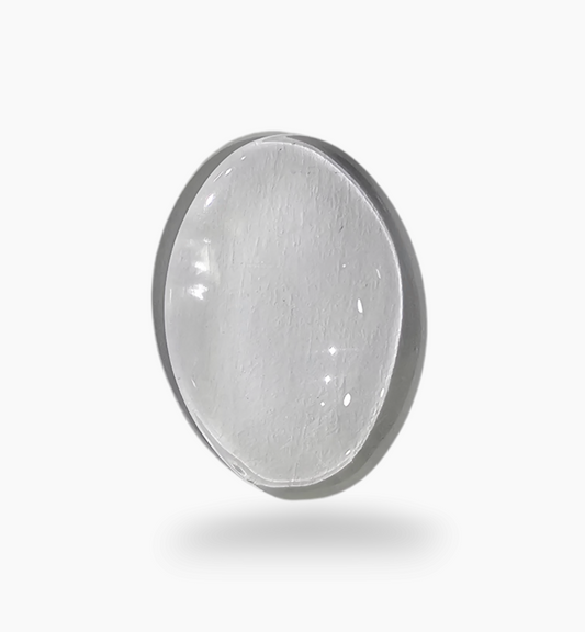 Natural White Topaz Stone 6.60 Carats Oval Cabochon Size 18X13mm