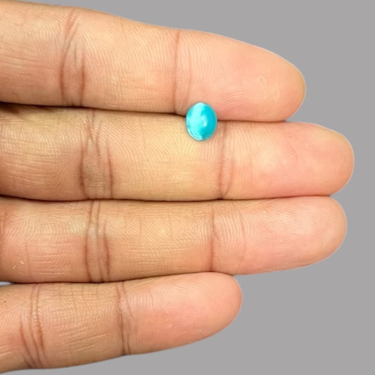 Wholesale Turquoise 0.65 Carats 7.7 x 6.2 x 2.5 mm in oval
