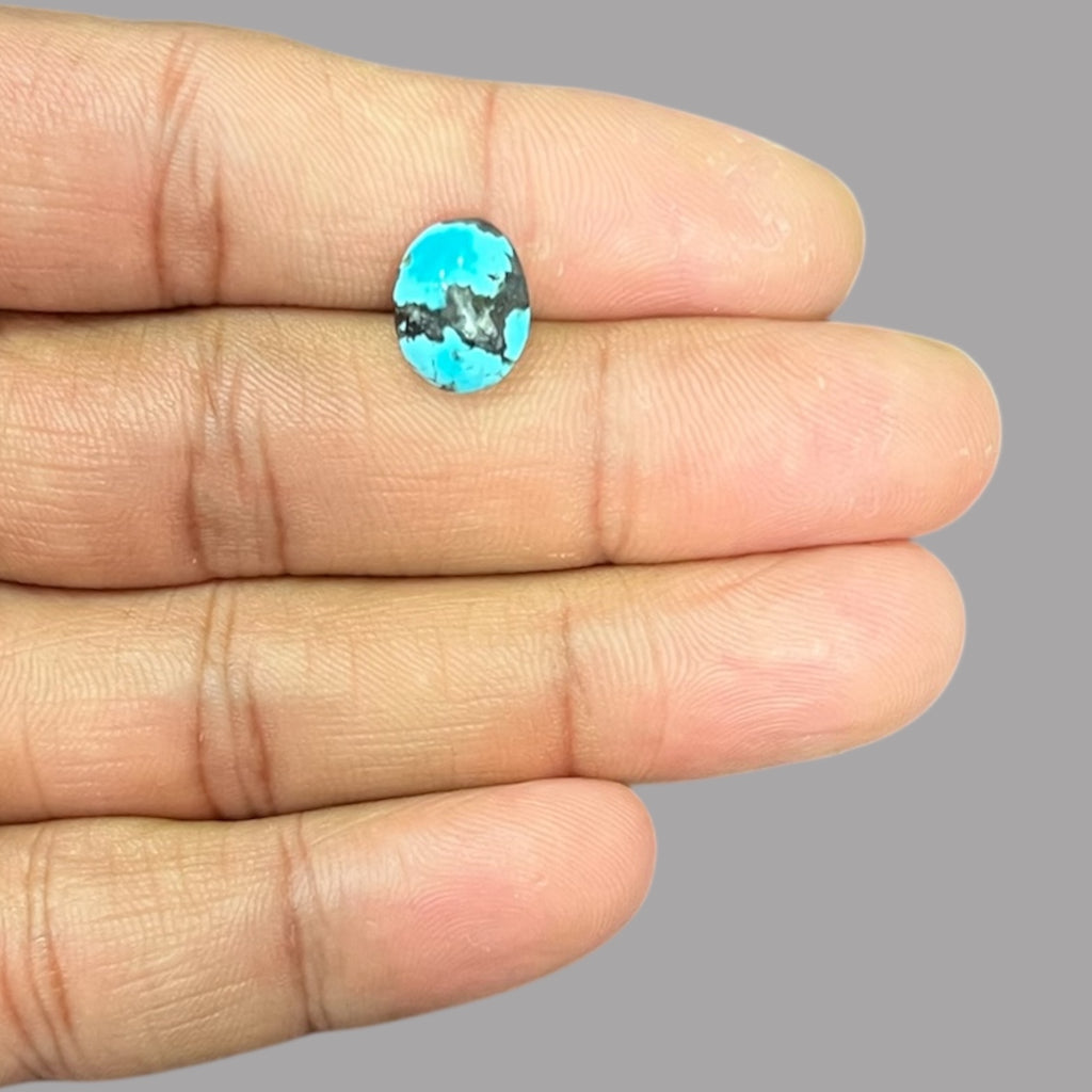 Turquoise Rough For Sale 4.14 Carats 11.6 x 9.3 x 5.7 mm in Oval