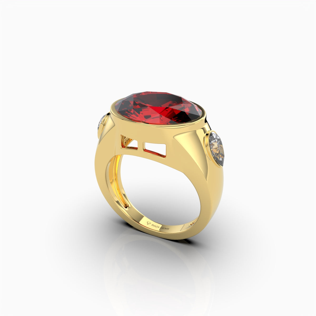 Natural Ruby Ring for Women - Ava