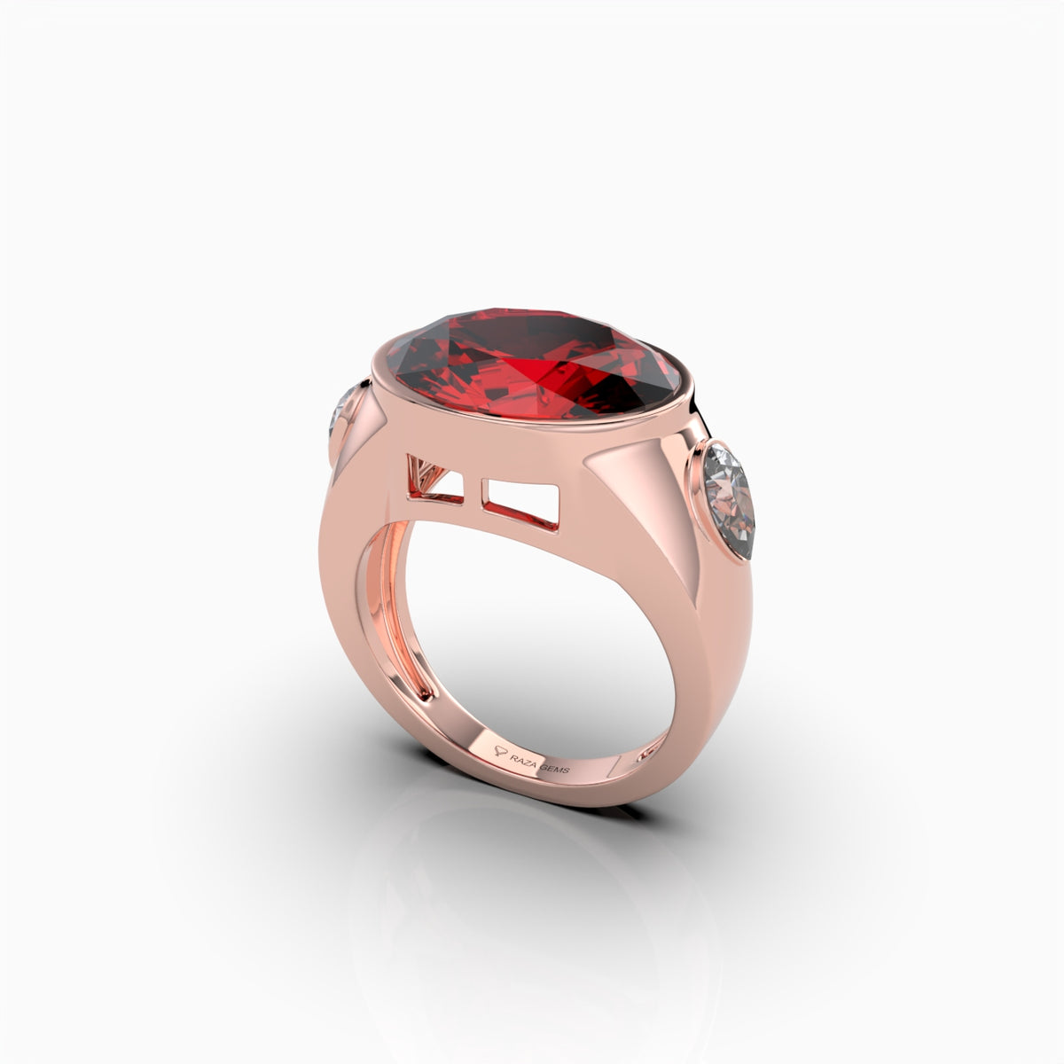 Natural Ruby Ring for Women - Ava