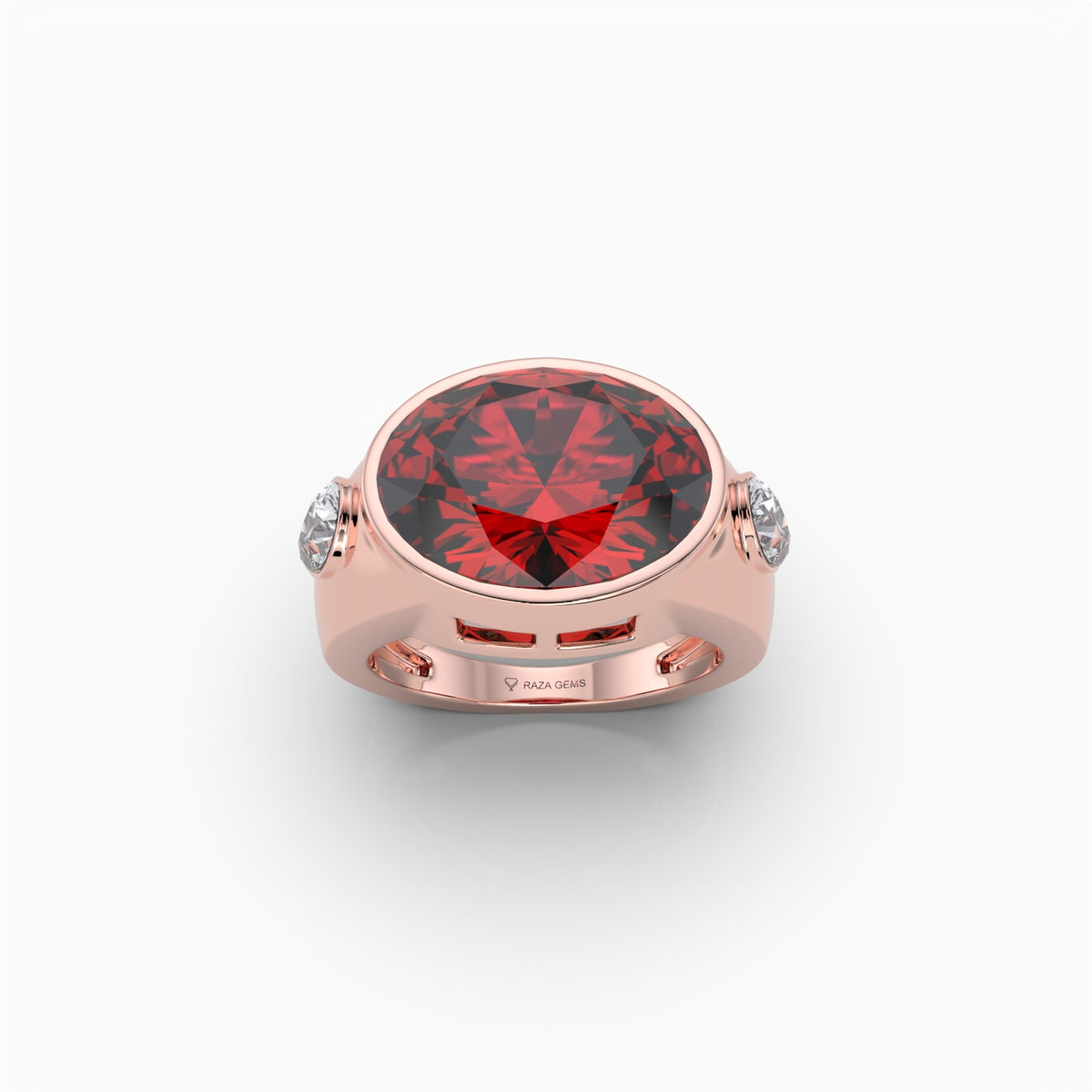 Natural Ruby Ring for Women - Ava