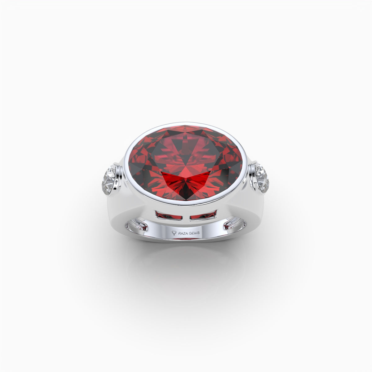 Natural Ruby Ring for Women - Ava
