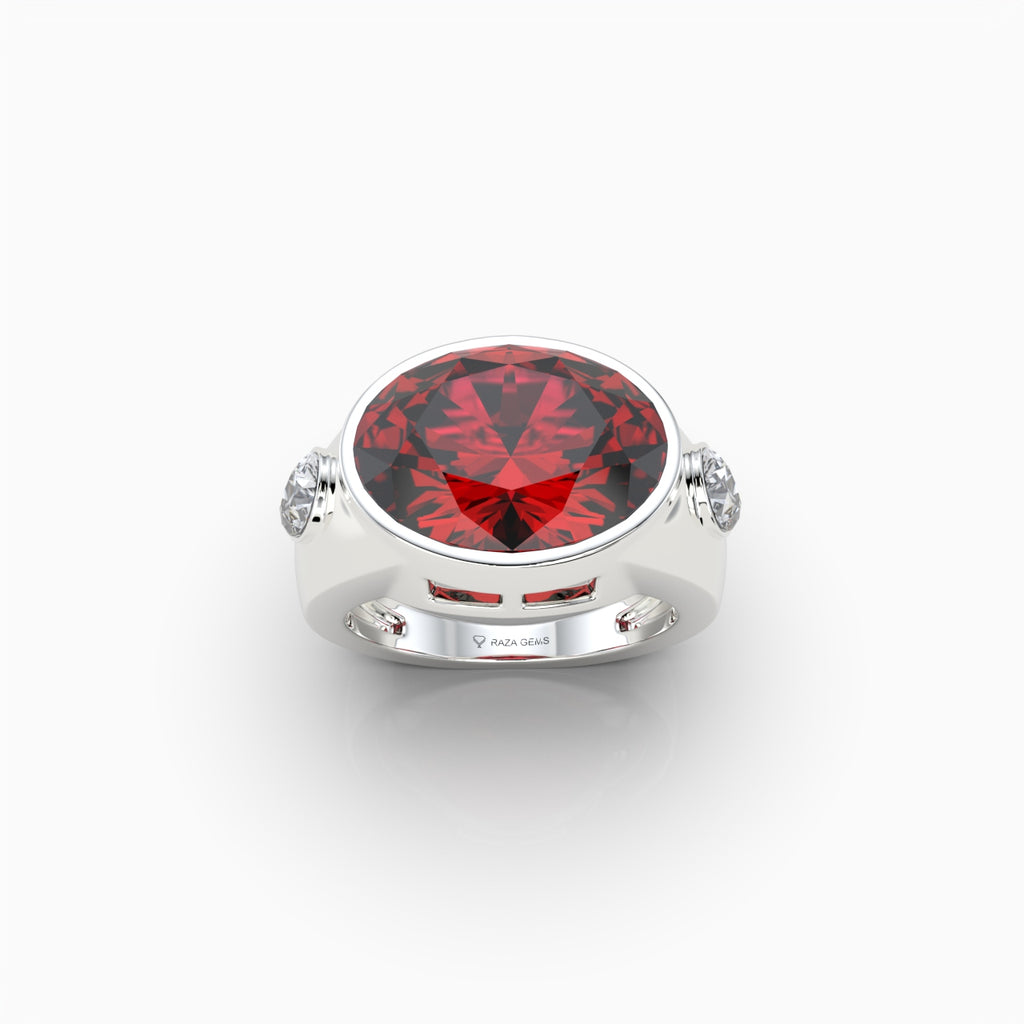 Natural Ruby Ring for Women - Ava