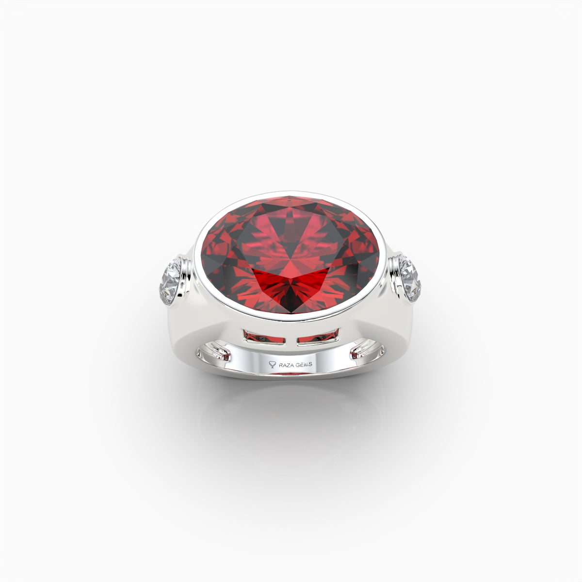 Natural Ruby Ring for Women - Ava
