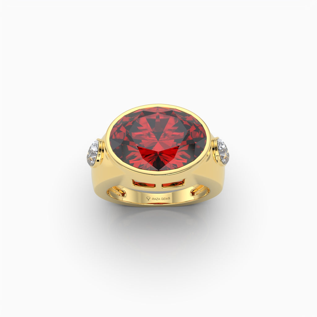 Natural Ruby Ring for Women - Ava