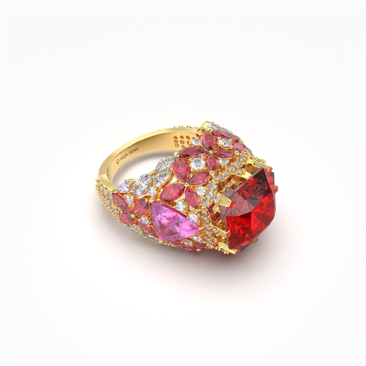 Natural Ruby Ring for Women - Arina