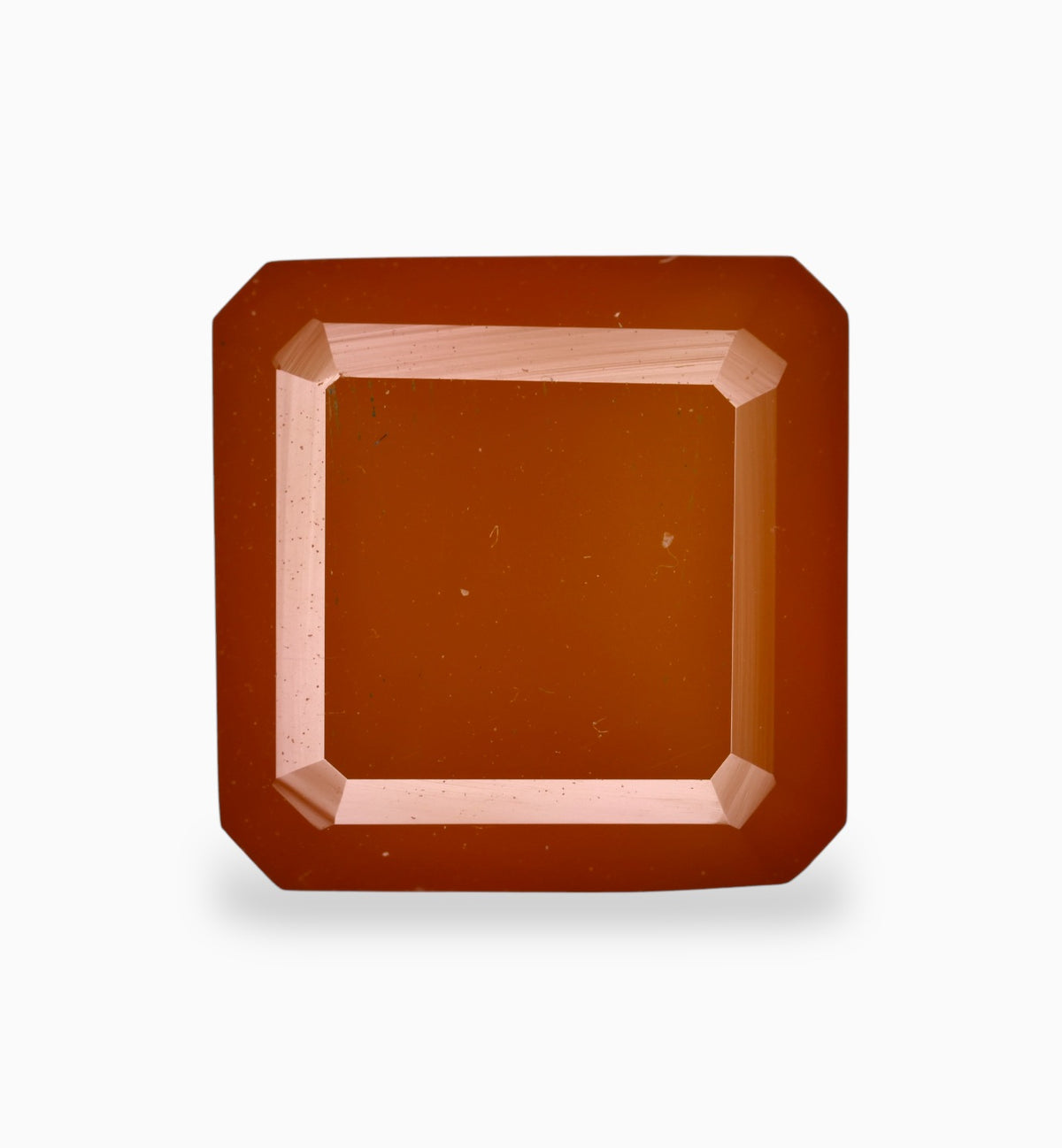 Natural Yellow Onyx Stone 5.48 Carats Emerald Cut Shape Size 10x10mm