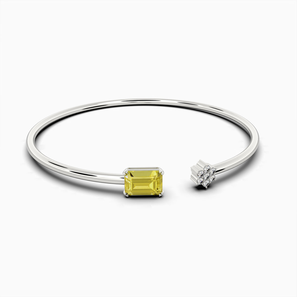 Yellow Citrine Bangles - Vladislava
