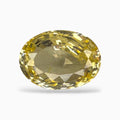 Yellow Sapphire Precious Stone Oval 8.47 Carats From Srilanka 100 % Natural