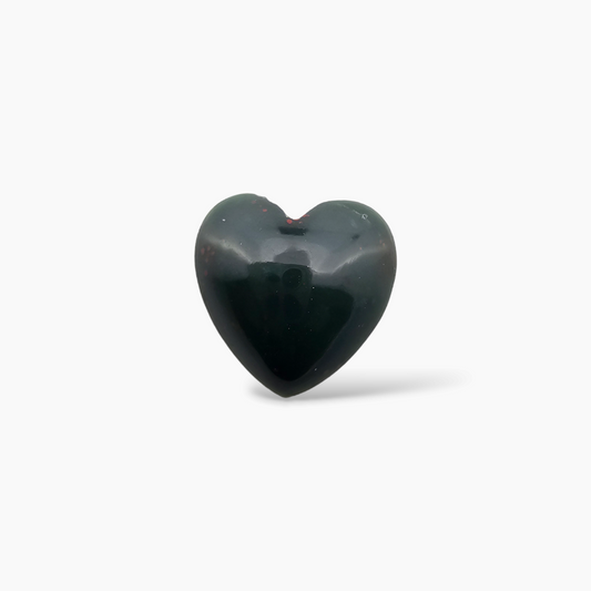 Natural Bloodstone 2.4 Carats Heart Shape ( 10 mm )Natural Bloodstone 2.4 Carats Heart Shape ( 10 mm )