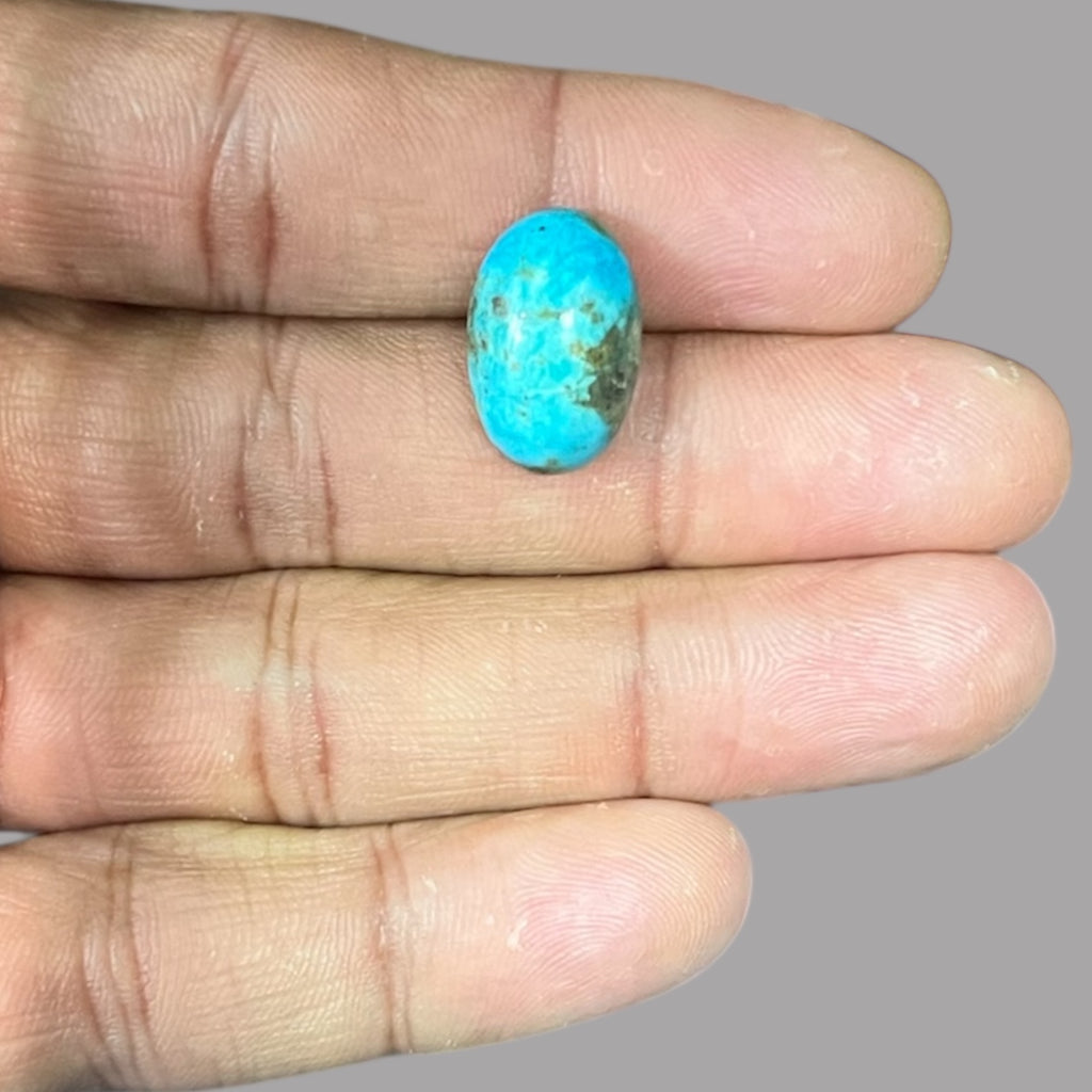buy firoza online 9.03 Carats 17.4 x 11.2 x 6.9 mm in Oval 