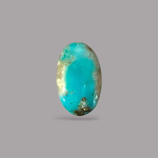 buy real turquoise 6.20 Carats 17.5 x 10.8 x 4.8 mm in Oval